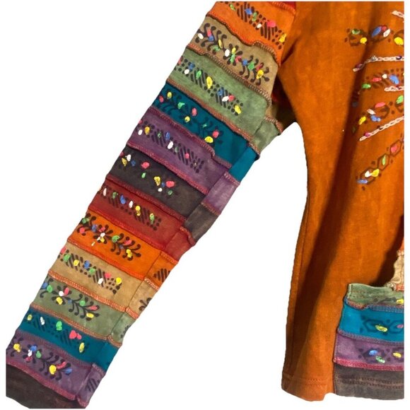 Rising International Multicolor Rainbow Hoodie - Picture 3 of 11